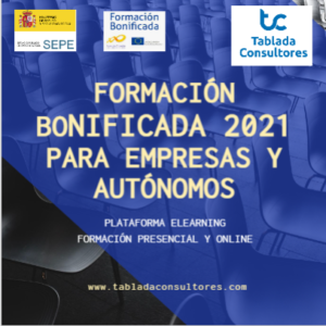 FORMACIÓN BONIFICADA